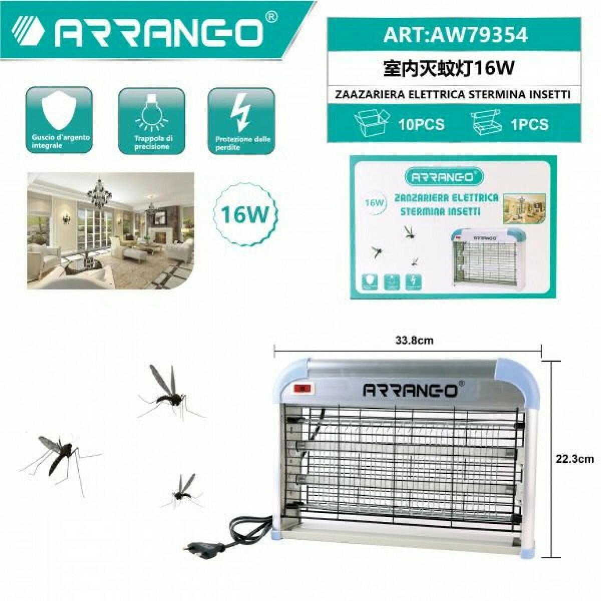 Arrango Ηλεκτρική Εντομοπαγίδα 16W AW79354