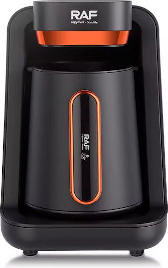 Μηχανή Ελληνικού Καφέ 500W 280ml RAF R.147H – Μαύρο
