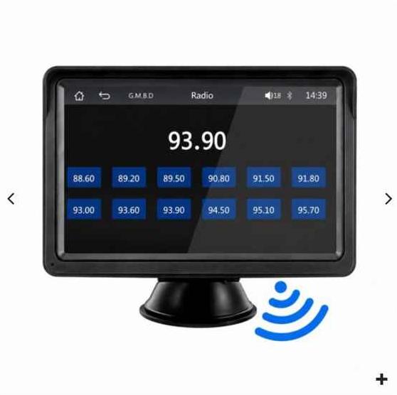 Φορητή Οθόνη Αυτοκινήτου 7″ IPS με Apple CarPlay & Android Auto XM-107