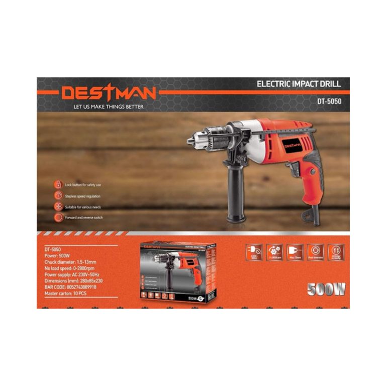 Destman DT-5050 Κρουστικό Δράπανο 500W<br>
