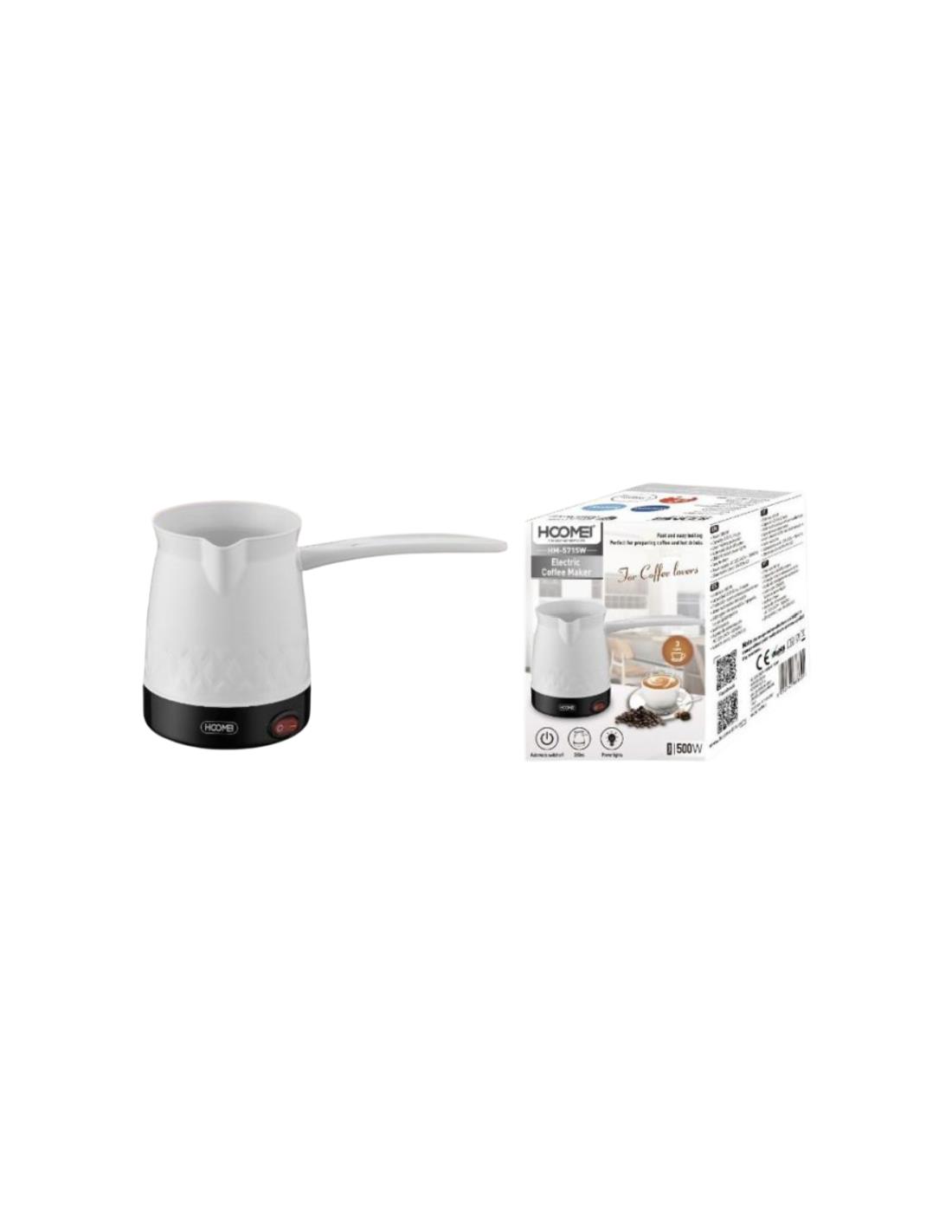 <br>Ηλεκτρικό Μπρίκι 500W με χωρητικότητα 400ml Hoomei HM-5715W