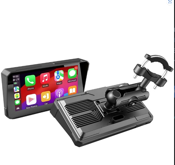 GPS μοτοσικλέτας 6 ιντσών Carplay IPX8 αδιάβροχο για ασύρματο CarPlay Android Auto οθόνη αφής XM-590