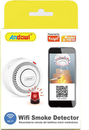 Andowl Αυτόνομος Ανιχνευτής Καπνού Wi-Fi