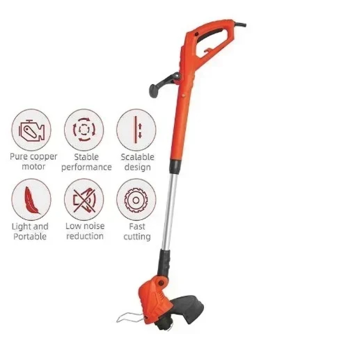 Destman Ηλεκτρικό Χορτοκοπτικό Ώμου / Χειρός 350W
