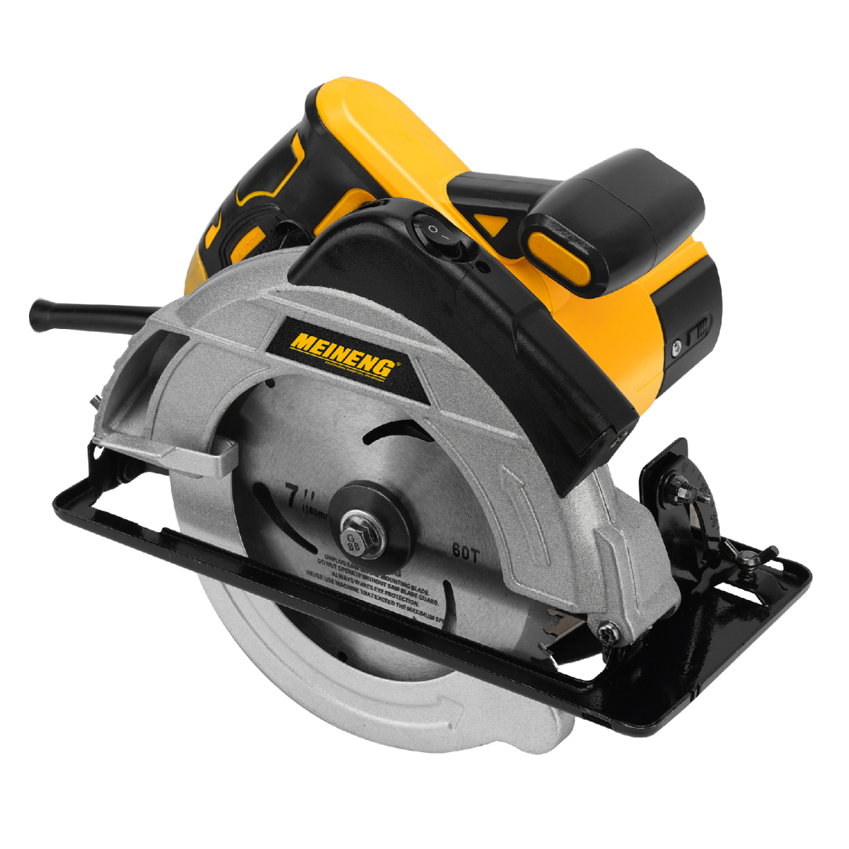 Δισκοπρίονο Χειρός 1400W 185mm Για Ξύλο Και Υλικά Meineng 706<br><br><br>
