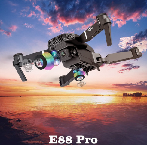 DLB E88 Pro RC Drone with 2K Camera Grey