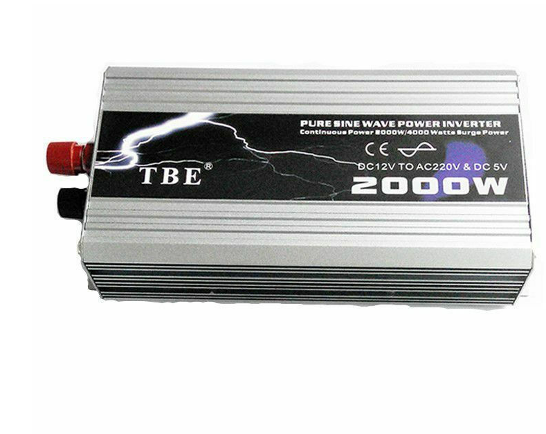 2000W Pure Sine Car Inverter TBE for Converting 24V DC to 220V AC T12P2000-2
