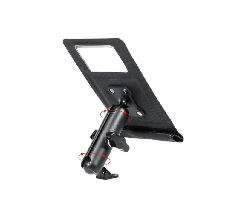 Motowolf Motorcycle Mobile Holder with Waterproof Case for Mirror KLN-214839