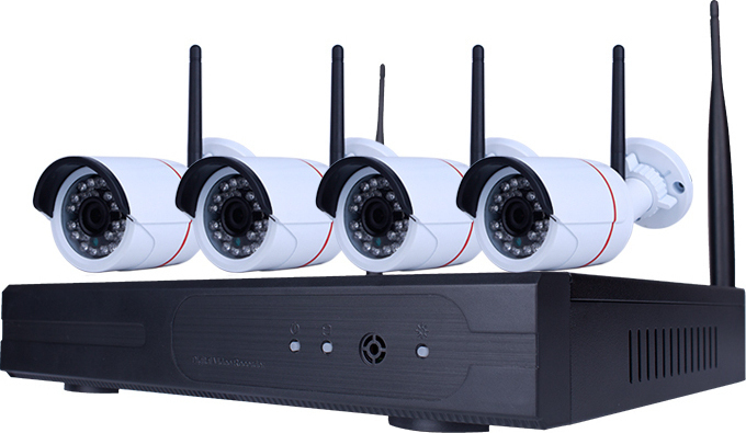 Ολοκληρωμένο Σύστημα CCTV Wi-Fi με 4 Ασύρματες Κάμερες SRS1558