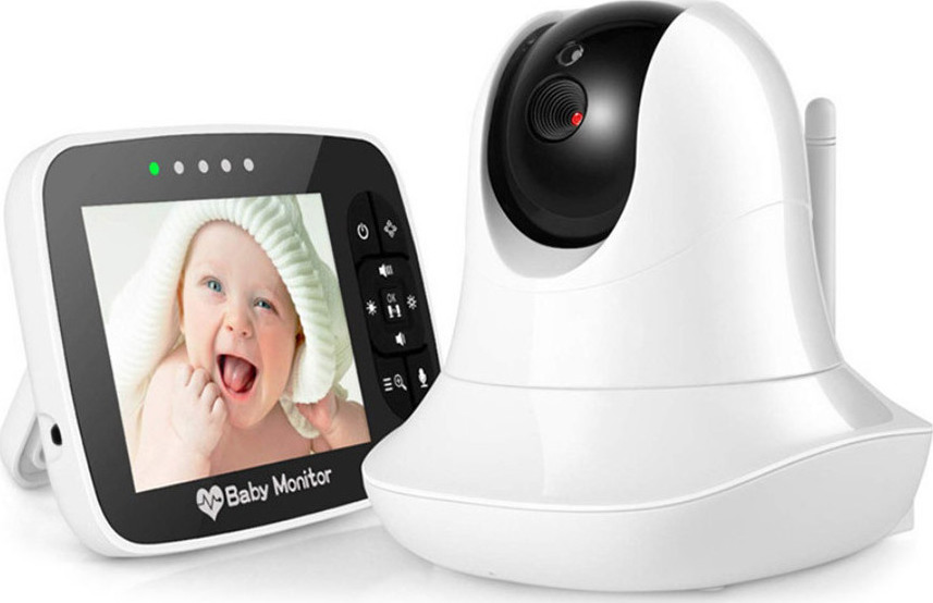 Wireless Baby Monitor with Camera & Screen 3.5´ with Two-Way Audio SM935
