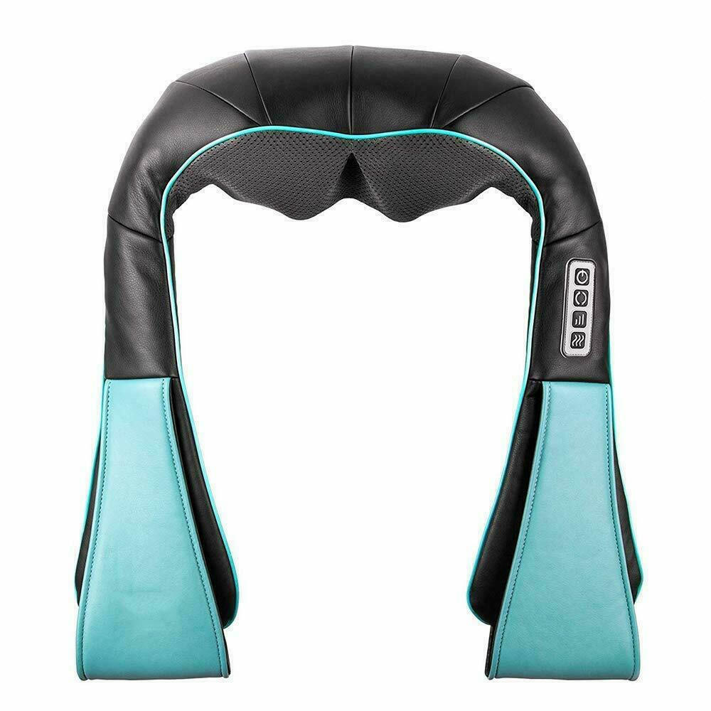 Songen Massage Shawl Electric Massager Shiatsu for Neck with Infrared Heating Black