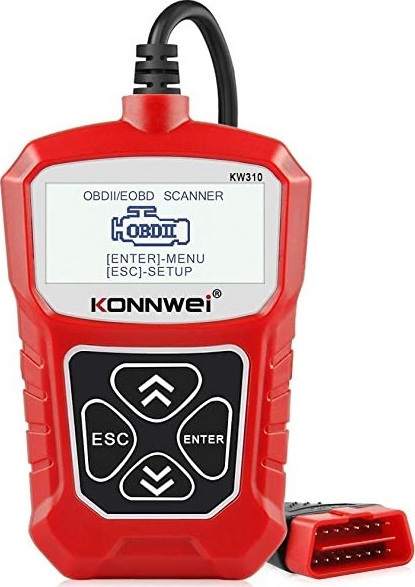 Konnwei KW310 Διαγνωστικό Αυτοκινήτου Ψηφιακό OBD 2 με Καλώδιο 262803