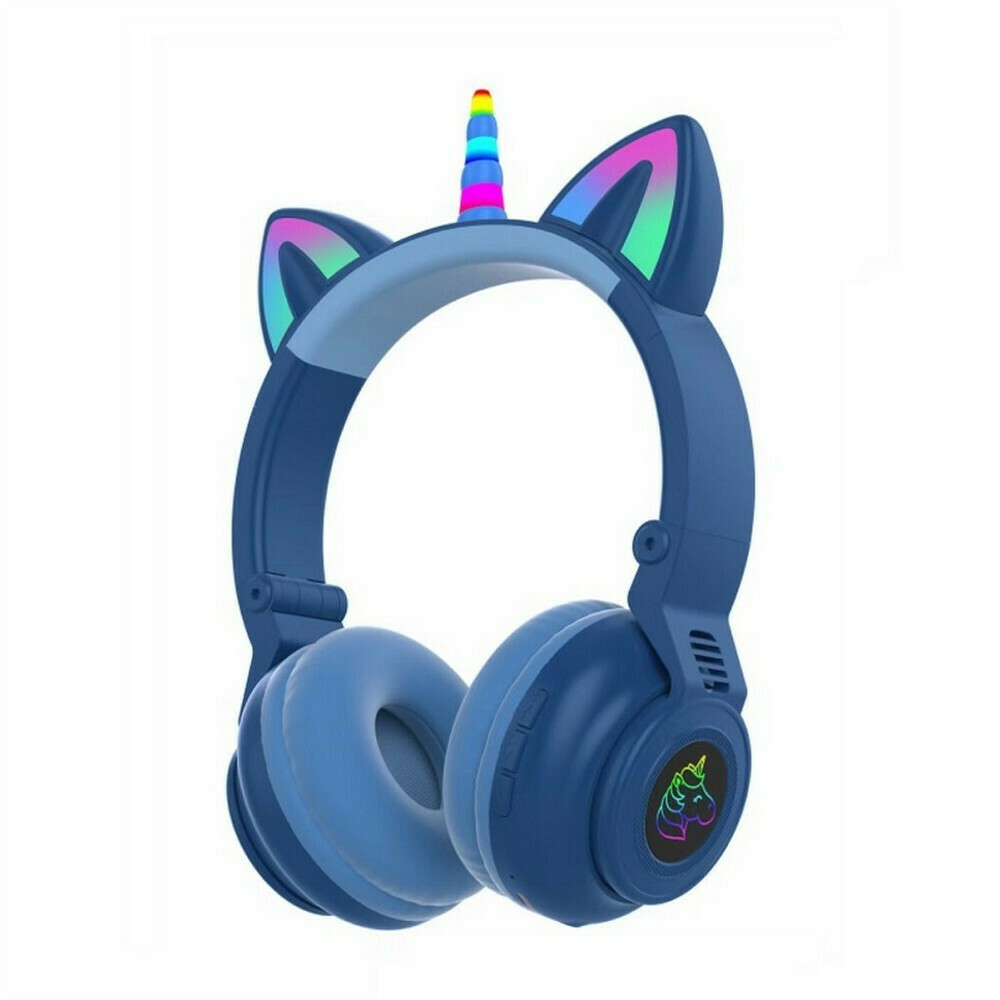Unicorn STN27 Over Ear Headphones with 7 Operating Hours Blue