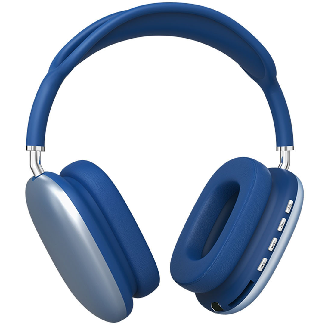 P9 Over Ear Headphones with 5 Operating Hours Blue