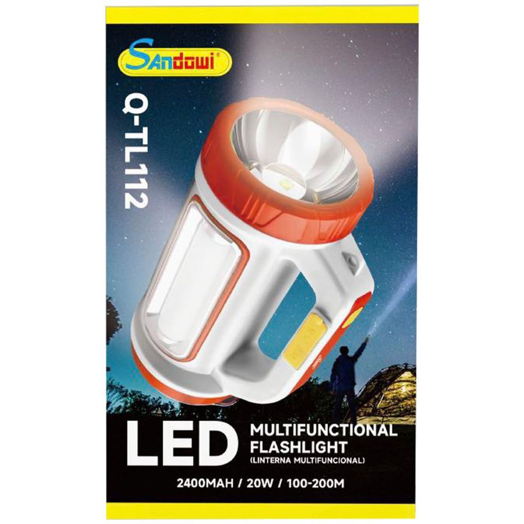 Andowl Rechargeable LED Handheld Spotlight Q-TL112