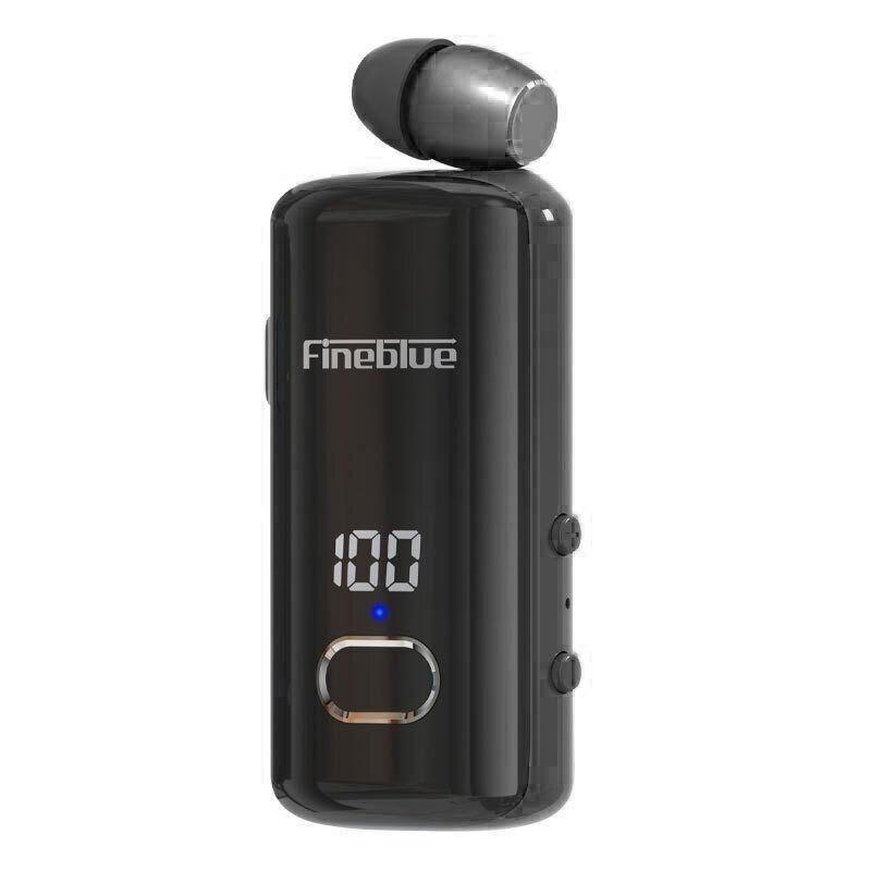 Fineblue F580 In-ear Bluetooth Handsfree Ακουστικό Μαύρο