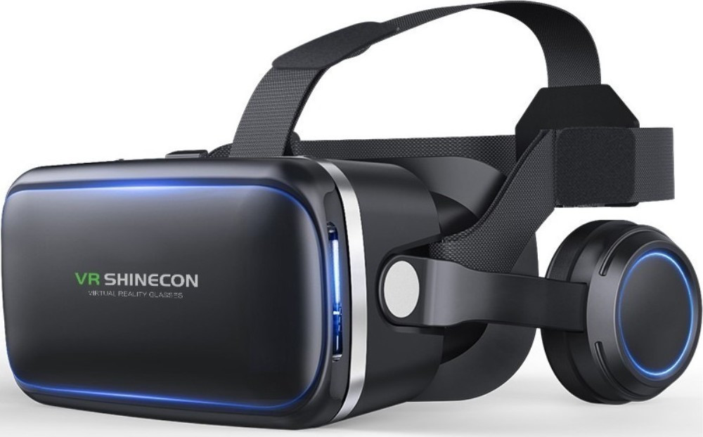 Shinecon G04E with Earphone VR Headset για Κινητά από 4´ έως 6´