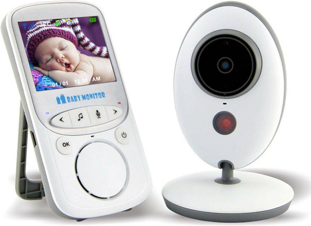 Wireless Baby Monitor with Camera & Screen 2.4´ with Lullabies VB-605