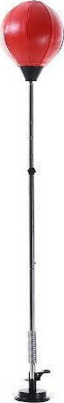 Fist Hitting Ball Synthetic Speed Punching Bag 145cm Red